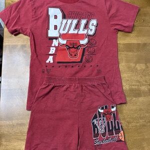 Vintage 1990s Chicago Bulls Kids Tshirt Shorts